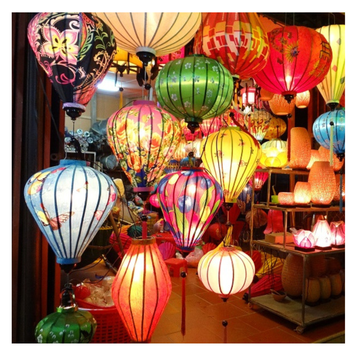 Festive Holiday Hoi An Silk Lantern Lamps And Lanterns Solar Lantern Outdoor Best price