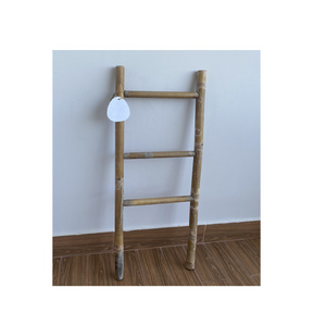 Vietnam Natural Oriental Mini Bamboo Blanket Ladder / Cheap bamboo ladder for cloths home storage sandy99gdgmailcom