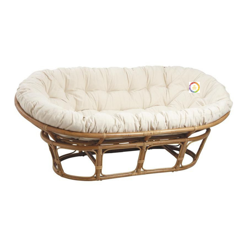 Best Selling Rattan Papasan Cushion Chair - Papasan Loveseat - Rattan Rocking Chair Made In Vietnam