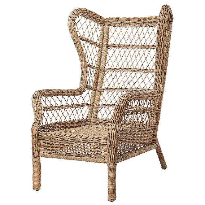 High Quality Natural Rattan Furniture Rattan Papasan Chair Frame Rattan Made in Vietnam 99 Gold