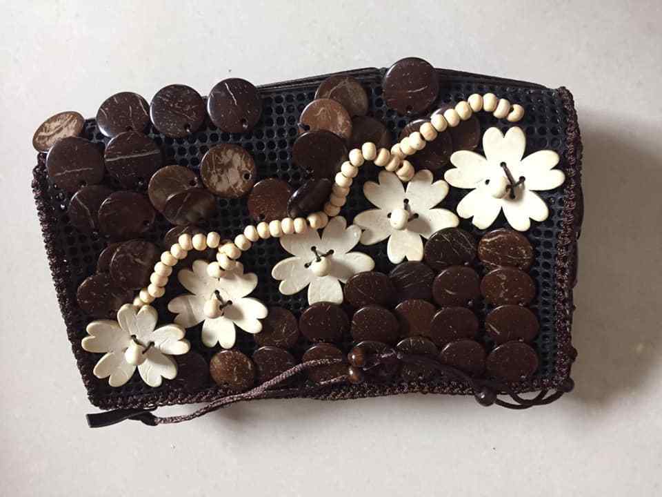 Coconut shell bag/ Beach souvenir bag coconut shell handbags/ Vietnam handmade bag Cheap price (Kaylin WS: +84 817092069)