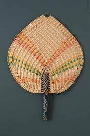 Eco- Friendly Palm Leaf Hand Fan/Bamboo Hand Fan