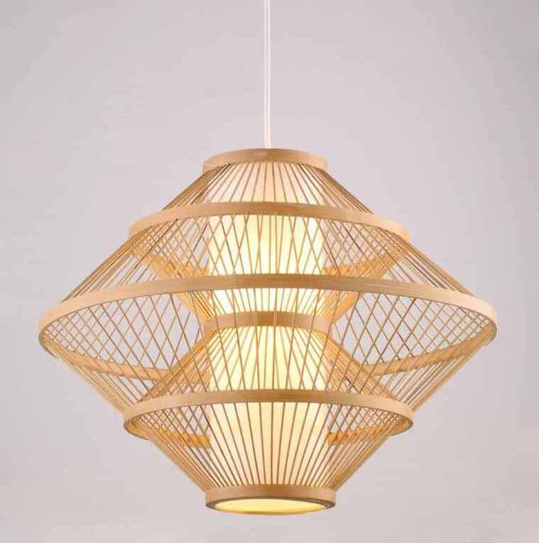 Hot Trend Bamboo Light Lamp Soft And Warm Light Perfect For A Mood Lighting In The Indoor Outdoor Of A House