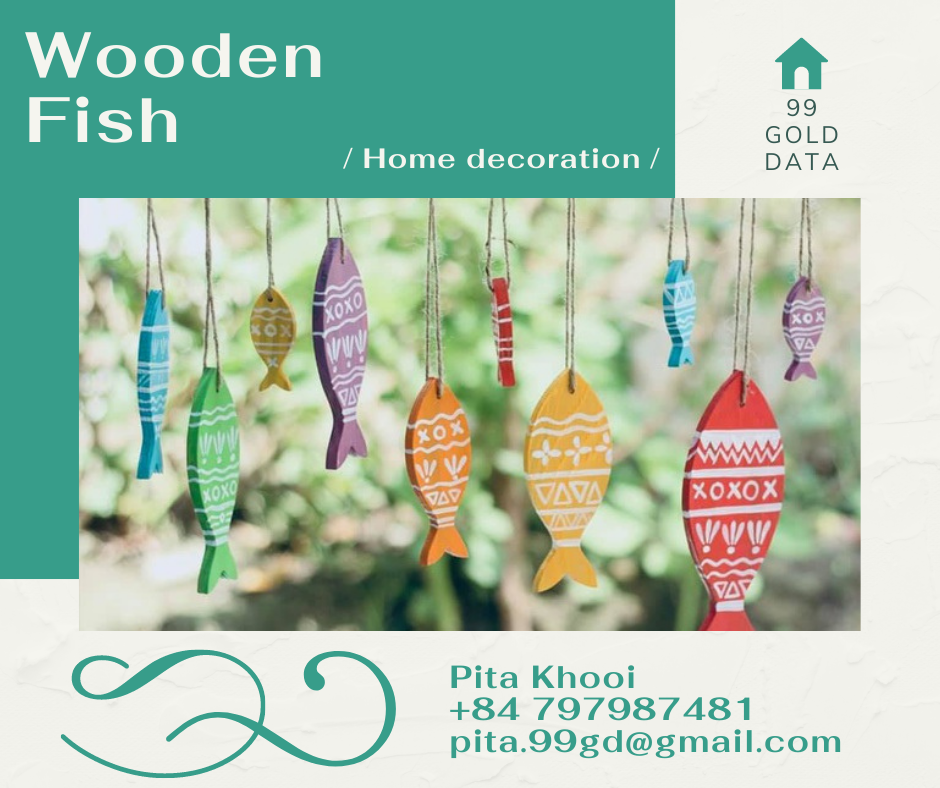 Wholesale in Bulk Unfinished Wooden Fish for Crafting, Home & Room Decor, DIY Craft, Handmade Unfinished Wood Fish