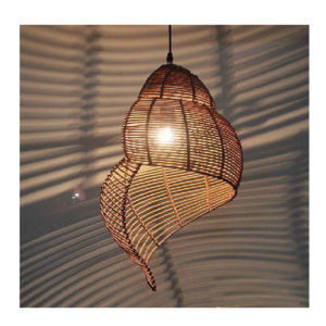 Bamboo Ceiling Lamp Made By Hand A Naturalistic Touch To Any Corner Wicker Bamboo Pendant Lamp Lighting