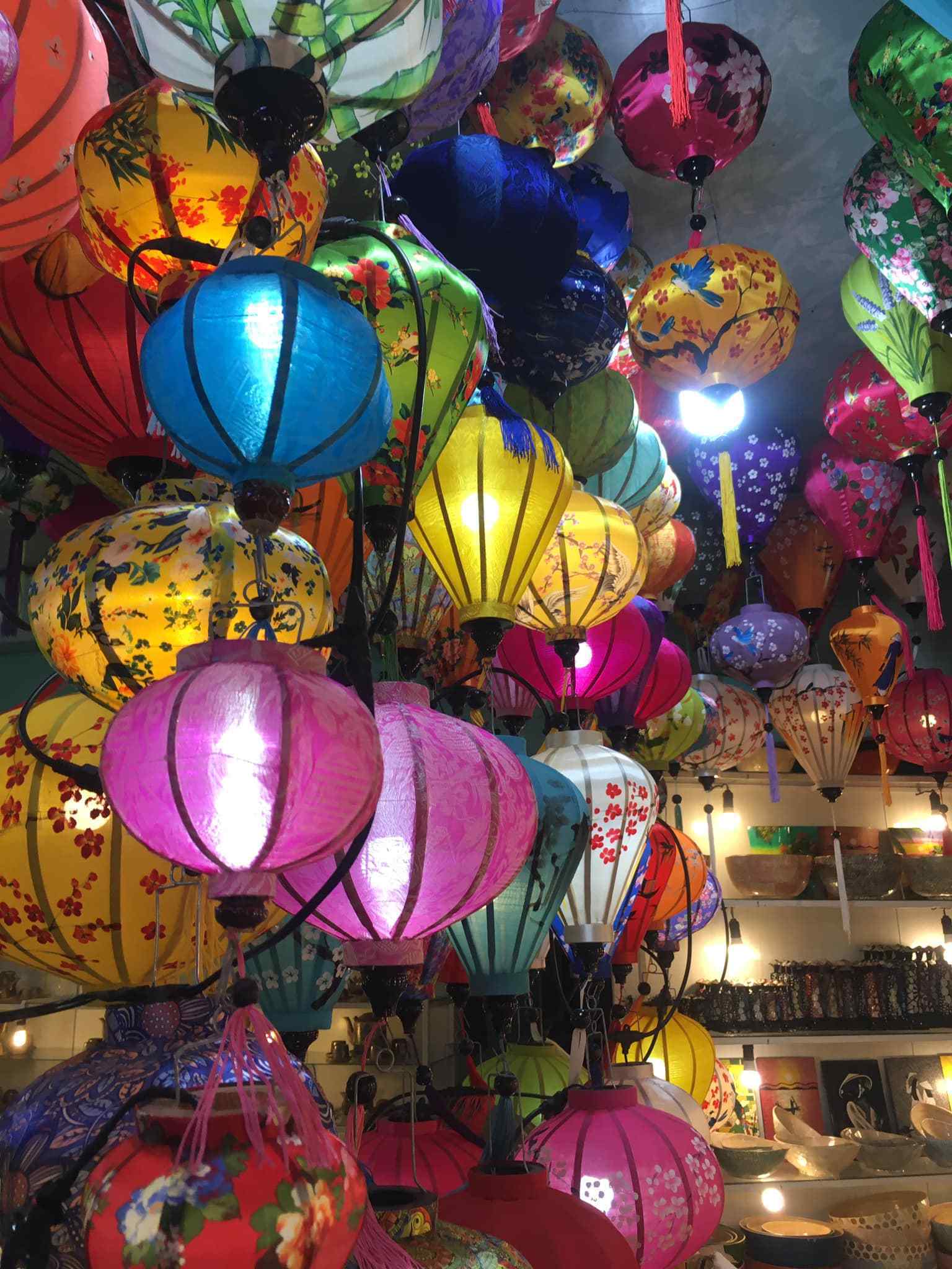 Best Selling Bamboo Silk Lantern / Hoi An Lantern / Vietnamese Silk Lanterns For Decoration