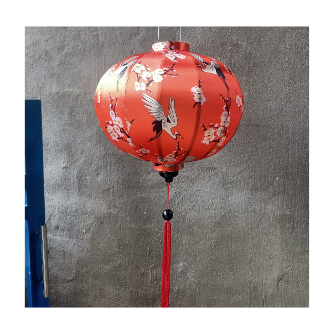 Antique silk lantern Hoi An silk lantern with good price for export - traditional silk lantern from Vietnam