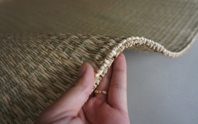 Vietnam seagrass sedge mat made by craftsman