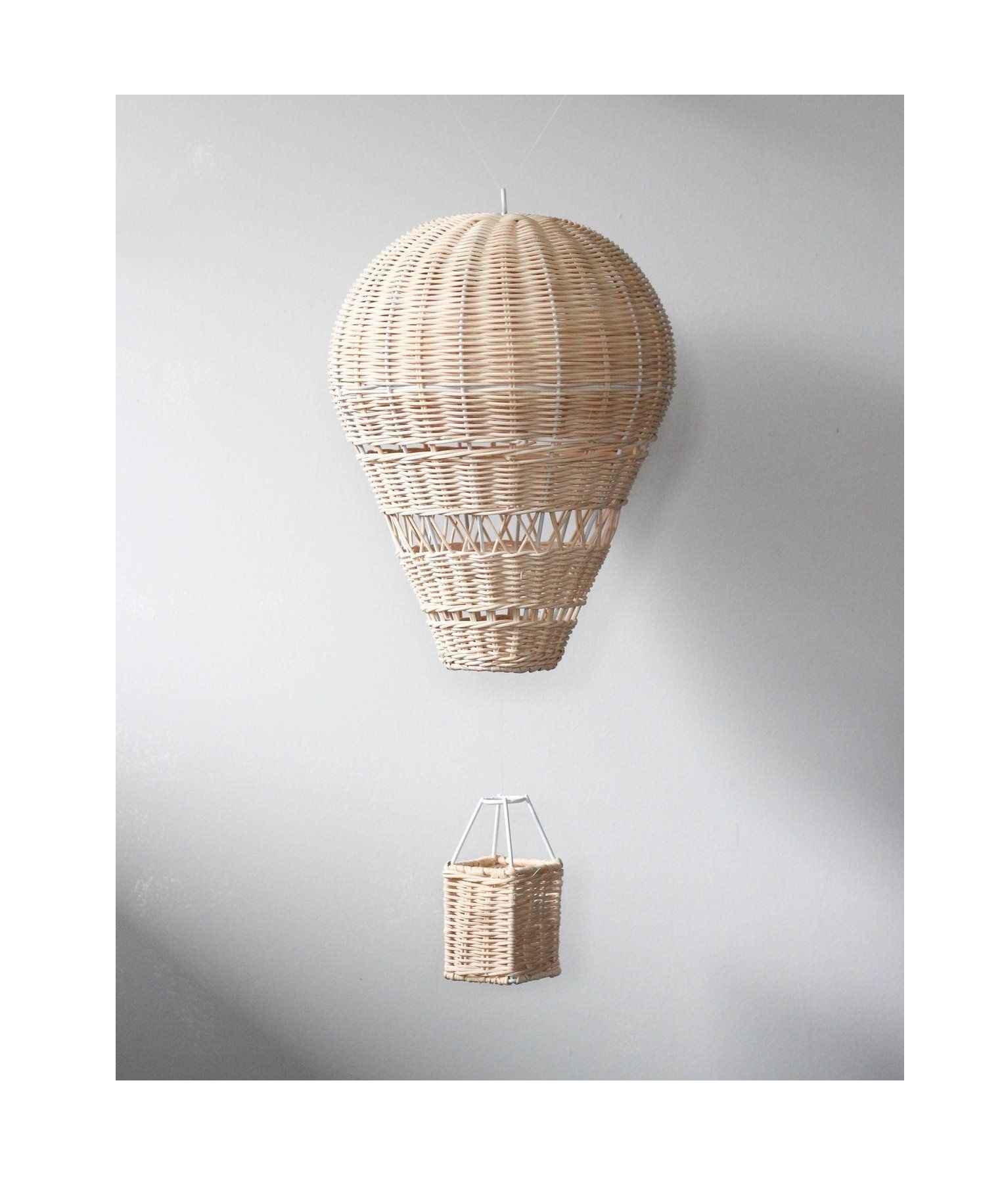 Home Decor 100% Natural Handmade Eco Friendly Rattan Hot Air Balloon Decoration//Rachel: +84896436456