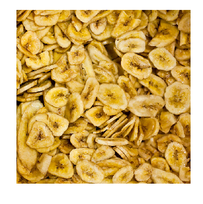 Dehydrated Banana Chips - Dried Banana Chips Isolated