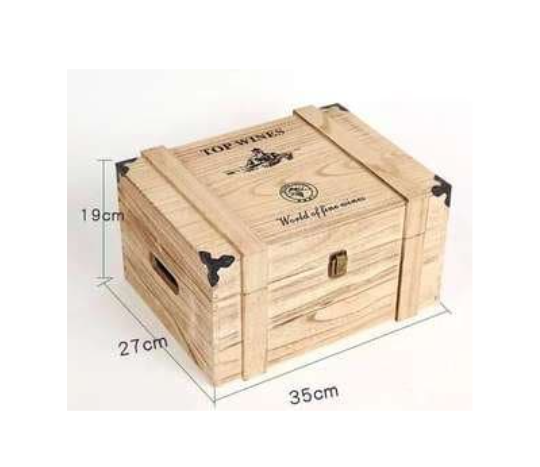 Small Storage Wooden Crates - Pine wooden crates