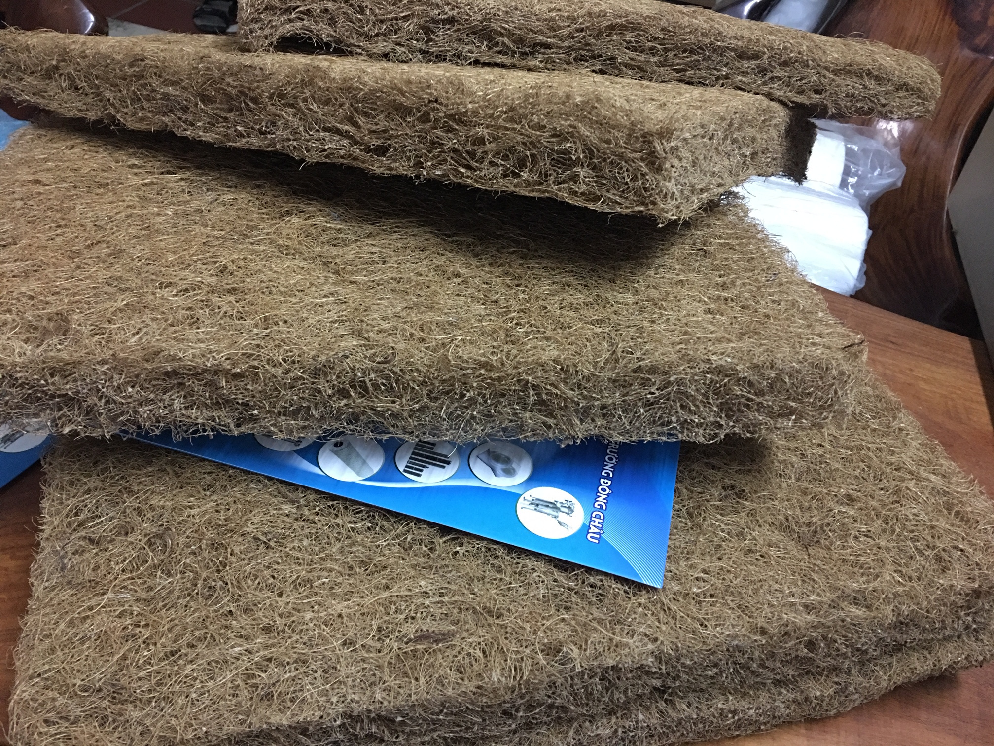 Natural Coir Ice Carpet / Coir Mat ENKEV High quality / Non-Slip Ice Coir sheet From Vietnam