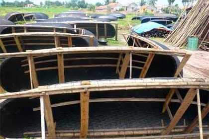 Best Quality Bamboo Boat Made From Vietnam 2021