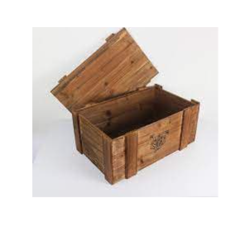 Small Storage Wooden Crates - Pine wooden crates