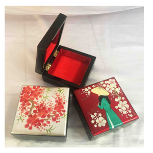 WOODEN LACQUER JEWELRY BOX/ WOODEN LACQUER BOX FOR JEWELRY AND GIFT (84587176063 Whatsapp)