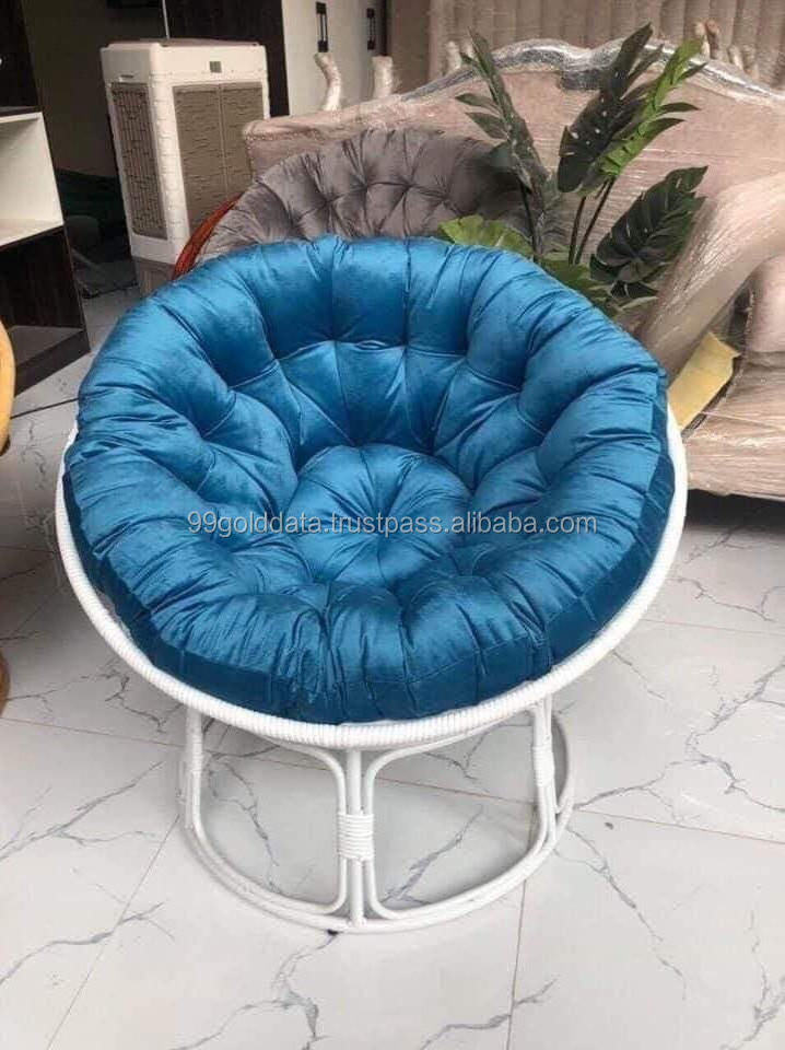 Super Comfortable Living Room Rattan Wicker Papasan Radar Chair with Cushion from Vietnam (Kaylin Whatsapp +84817092069)