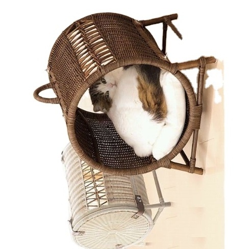 Enclosed Premium Pet Bed /Wholesales cat sleeping bed from Vietnam