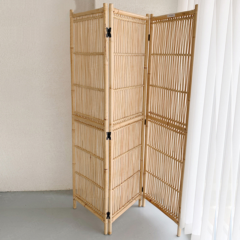 Rattan Folding Screen Dividers/Screen Partition/Room Dividers For Bedroom Decoration 99 Gold Data