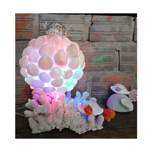 GOOD PRICE TOP SALE SEASHELL HANDICRAFT - NATURAL HANDMADE SEASHELL SOUVENIR PURCHASING WITH DEEP CHEAP PRICE