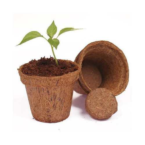 Natural Coconut fiber pots/Coir Pot for nursery - Eco-friendly Product Competitive Price Seedling Pot