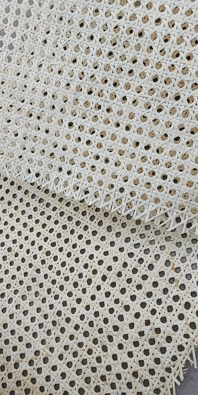 Factory High Quality Natural Mesh Rattan Cane Webbing Roll Woven from 99 Gold Data Vietnam