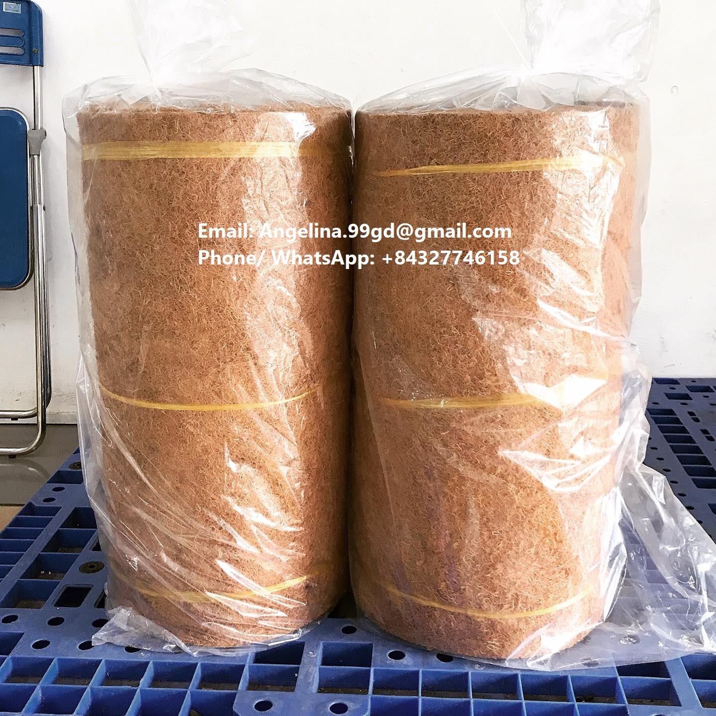 Eco friendly 100% Natural Coir fiber of Coconut / coir fiber bales export from Vietnam/ NATURAL COIR FIBER