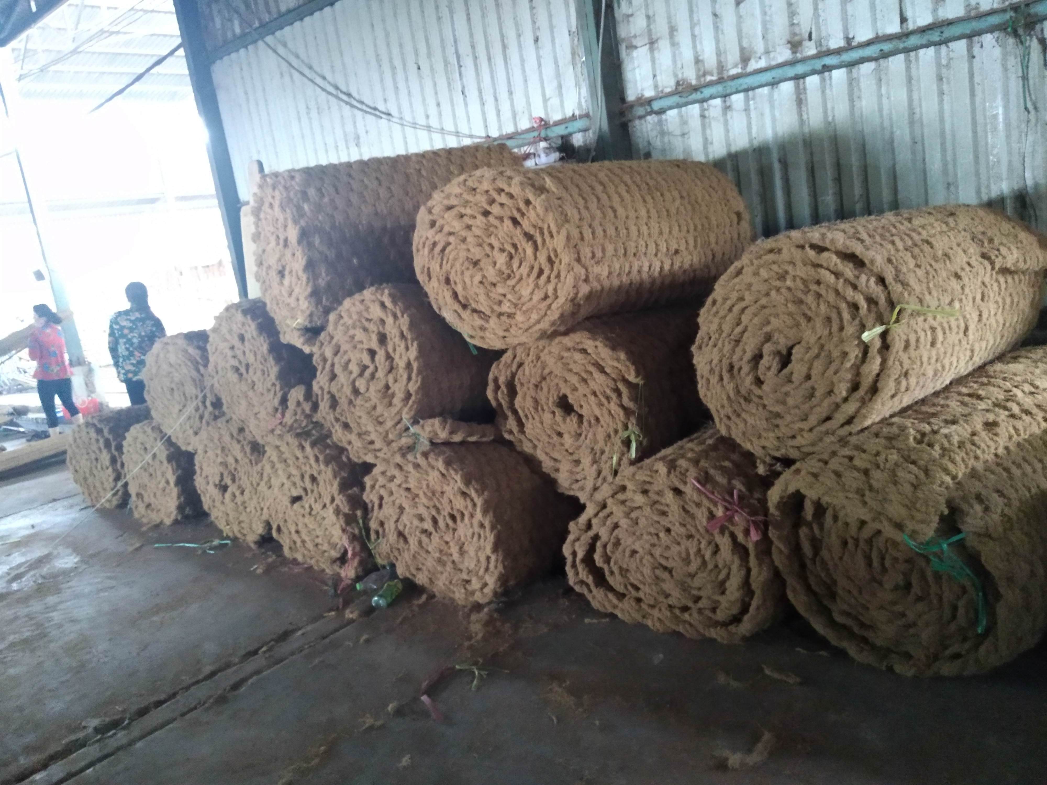 Common Natural Coir Ice Carpet / Coir Mat ENKEV High quality / Non-Slip Ice Coir sheet From Vietnam