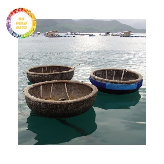 Mini Woven Boat Bamboo coracle Low Price