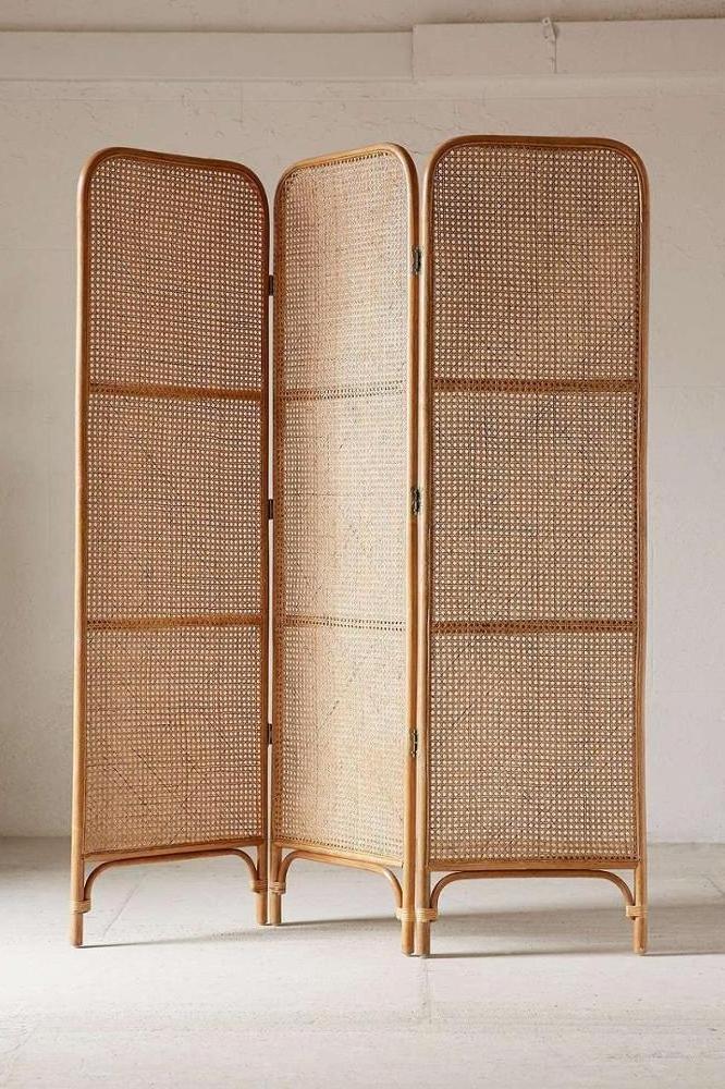 Rattan Folding Screen Dividers/Screen Partition/Room Dividers For Bedroom Decoration 99 Gold Data