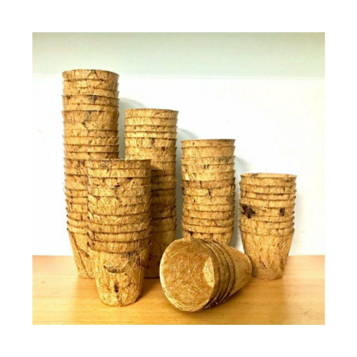 Natural Coconut fiber pots/Coir Pot for nursery - Eco-friendly Product Competitive Price Seedling Pot