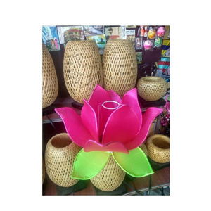 Rattan table lamp/ Lotus table lamp/ lotus lanterns ( Sandy 0084587176063 WS)