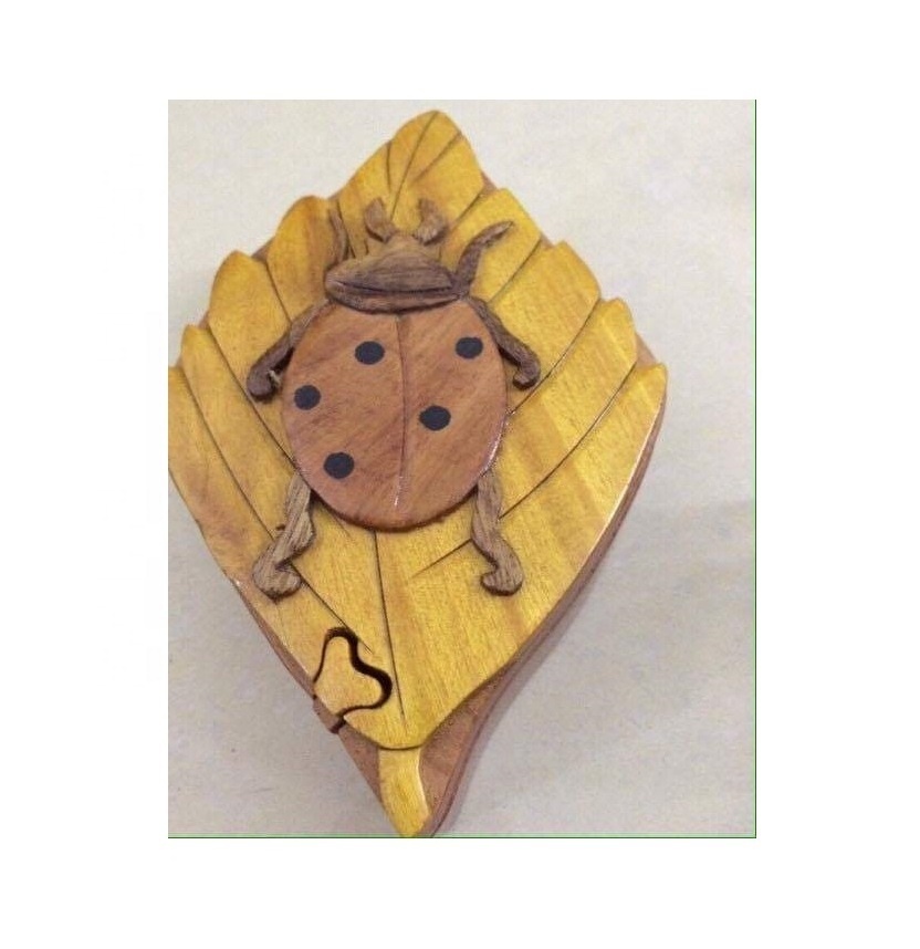 Intarsia palm tree - Wood Carving Wall Art - Wooden Intarsia For Wall Hanging Decoration (0084587176063 WS Sandy)