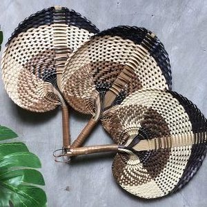 Pure Hand-Woven Wheat Straw Fan Elderly Summer Natural Hand Rocker Fan (Jena :+84969758556)