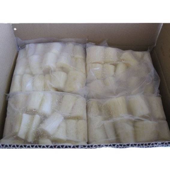 Frozen Cassava / Frozen Tapioca - FROZEN CASSAVA PEELED