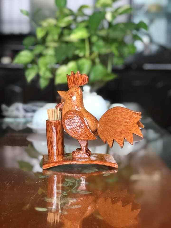 Carved toothpick holder made from coconut wood - coconut toothpick holder (Ms.Sandy +84 587176063) 99 Gold Data