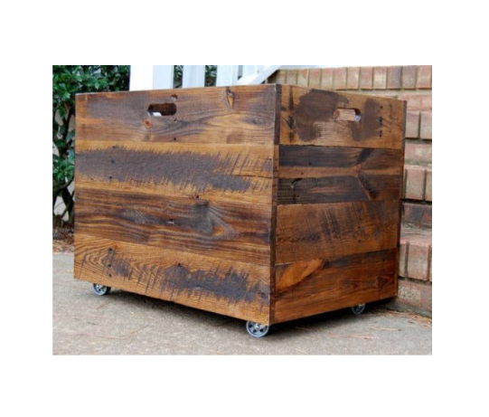 Large wooden Shipping crates with Lids made of 100% Pine wood