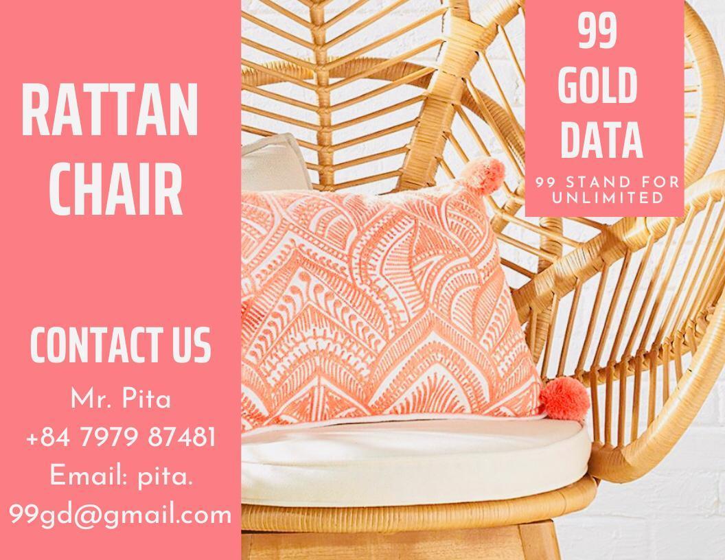 PETAL RATTAN CHAIR AND FLOWER RATTAN CHAIR SHAPE FROM VIETNAM GOOD PRICE (PITA +84 797987481) 99 Gold Data