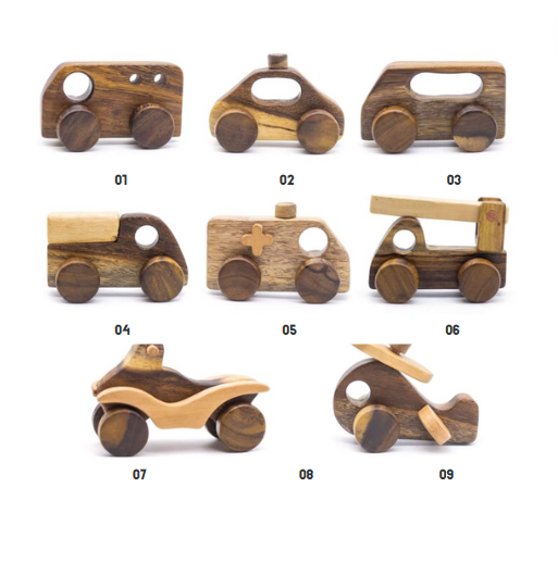 2024 WOODEN TOYS BEAUTIFUL PATTERN WOOD ECO FRIENDLY TOYS PROTECT TO ENVIRONMENT - WHOLESALE WOODEN CAR BUS TRUCK FOR CHILDREN