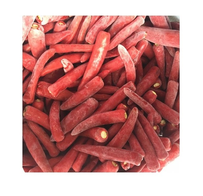 BEST SELLING FROZEN CHILI FOOD BEST PRICE FREEZE RED CHILLI HIGH QUALITY FROZEN HOT RED CHILI FROM VIETNAM