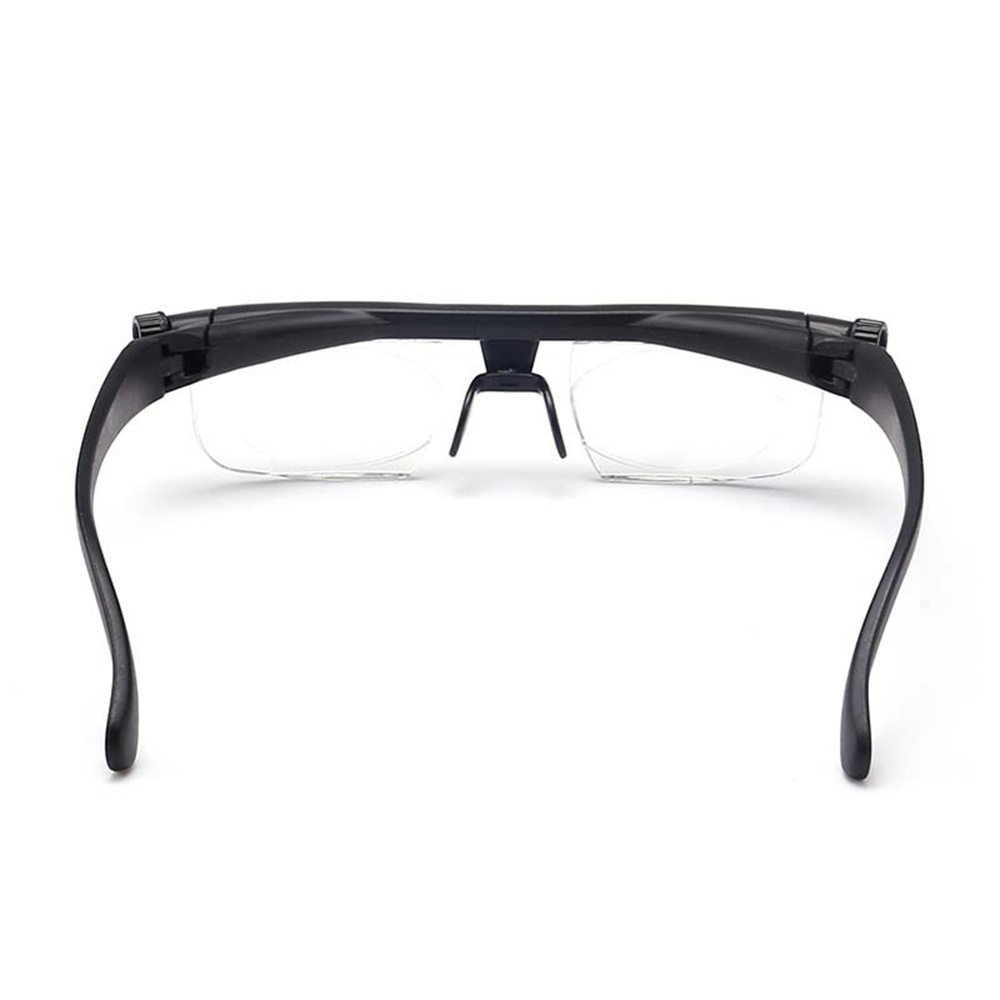 Women Men Myopia Eyeglasses -6D to +3D Diopters Magnifying Variable Strength Magnifier Focus Adjustable Lens Reading Glasses