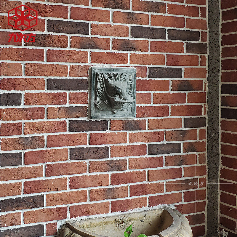 Cement cultural brick veneer for wall cladding