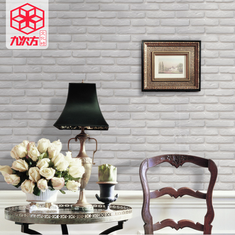 Classic old red brick tile thin brick veneer