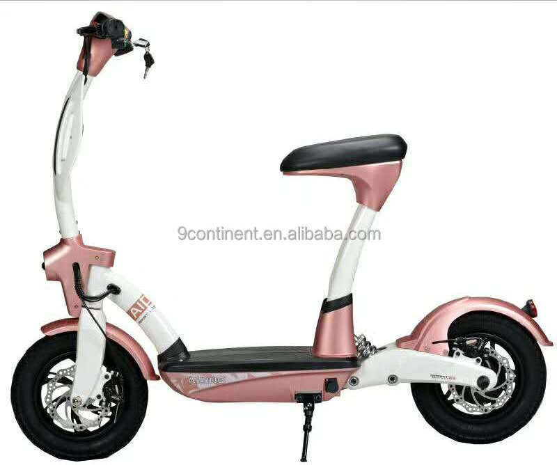 250 watt small seat mobility electric motor scooter with customized color