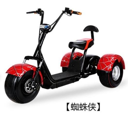 China factory Electric tricycle 3 wheels adult tricycles citycoco