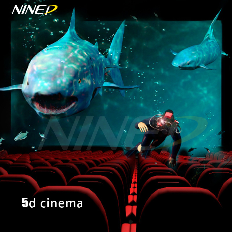 3d 4d 5d Cinema One Stop Vr Theme Park Game Machine Metal Shopping Mall 5D Cinema Hydraulic System 6 Seats Indoor Arcade Games