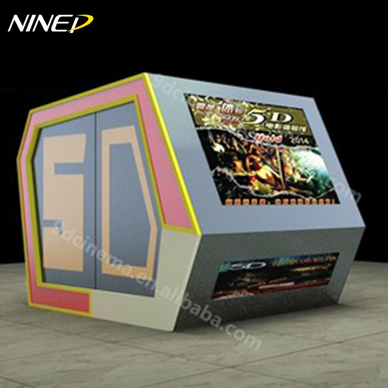 3d 4d 5d Cinema One Stop Vr Theme Park Game Machine Metal Shopping Mall 5D Cinema Hydraulic System 6 Seats Indoor Arcade Games