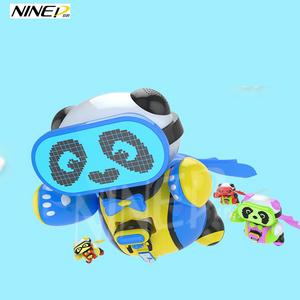 NINED VR Children's VR Education Game Cartoon Dinosaur Theme Park Light Weight Animatronic Dinosaur for Sale Robot Dinosaur <5