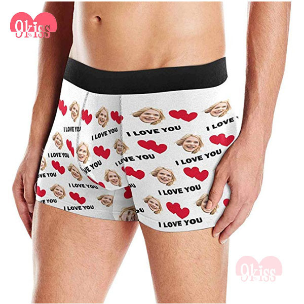 Sweet Gift Costom Printed Full Panties Men Wearing Panties Photos