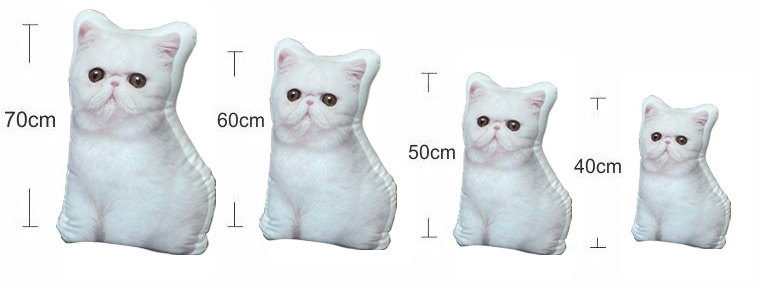 Amiable Sofa Decoration Pillow Custom Shape Pet Body Pillow Shaped