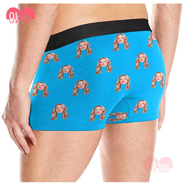 Sweet Gift Costom Printed Full Panties Men Wearing Panties Photos